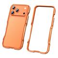iPhone 17 Pro Luphie Safe Lock Metallstoßstange - Orange