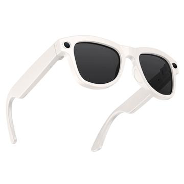 M01S AI-Smartbrille mit Echtzeit-Übersetzung und HD-Kamera - Weiß