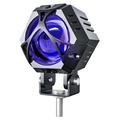 M1 PRO LED-Scheinwerfer für Motorräder/Autos – 18000lm, 10 Leuchtmodi, IP68, 9–32V – Schwarz