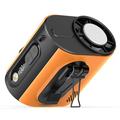 M376 Tragbarer Lendenventilator mit Halbleiter-Kühlung - Orange / Schwarz