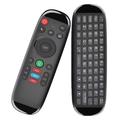 M6 Wireless Air Fly Maus mit Tastatur für Smart TV, TV Box - Schwarz