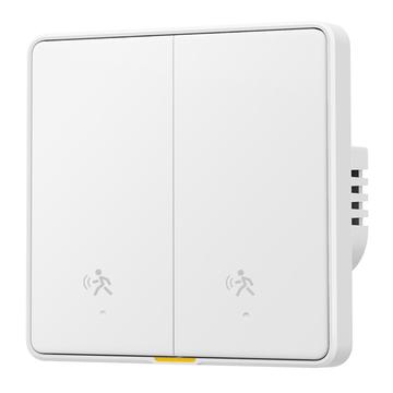 MG-KG126 Zigbee Radar-Smart-Switch / Wandschalter mit Personensensor - 2 Gang, 1 Weg