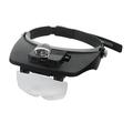 MG81001-A 2-LED-Kopfbandlupe mit 4 Linsen