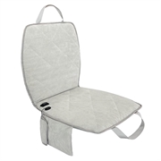 MYDAYS OUTDOOR 850230 Beheiztes Sitzkissen mit Rückenlehne - Grau