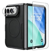 iPhone Duo Magnethülle mit Panzerglas und Kameralinsen-Schutz