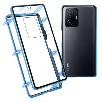 Xiaomi 11T/11T Pro Magnetisches Cover mit Panzerglas