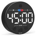 Magnetischer LED-Countdown-Timer GL320 mit Digitalanzeige - Schwarz / Weiß