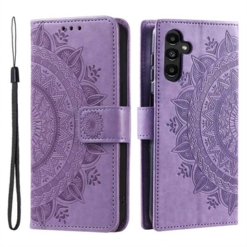Samsung Galaxy A34 5G Mandala Serie Wallet Hülle