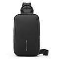 Mark Ryden MR737 4L Umhängetasche mit USB-A-/USB-C-Ladeanschlüssen - Schwarz