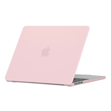 MacBook Air 13" 2022/2024 Matte Plastikhülle - Durchgehend rosa