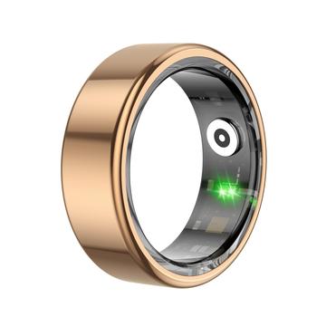 Maxlife MXSR-100 Smart Ring mit Ladegehäuse - Größe: 12/21.4mm - Gold