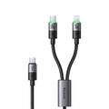 Mcdodo CA-6700 2-in-1 Schnellladekabel - USB-C, Lightning - 1.5m