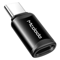 Mcdodo Extreme Serie OT-7700 Lightning / USB-C Adapter - Schwarz