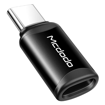 Mcdodo Extreme Serie OT-7700 Lightning / USB-C Adapter - Schwarz
