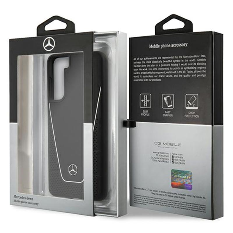 Mercedes Benz Dynamic Line Samsung Galaxy S21 5g Cover Schwarz