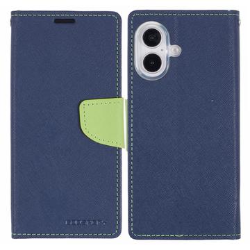 iPhone 16 Mercury Goospery Fancy Diary Wallet Hülle