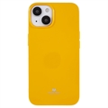 iPhone 14 Plus Mercury Goospery Glitter TPU Hülle - Gelb