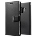 Samsung Galaxy S9 Mercury Rich Diary handy portemonnaie