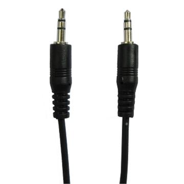 MiniJack AUX Kabel - 1.5m - Schwarz