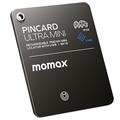 Momax BR18 PinCard Ultra Mini UWB-Tracker für iOS - Apple „Find My“ - Schwarz
