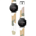 Moro Huawei Watch GT 2 Pro Silikonarmband - Beige / Tarnung