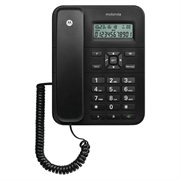 Motorola CT202 schnurgebundenes Festnetztelefon mit Freisprecheinrichtung - Schwarz