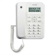 Motorola CT202 schnurgebundenes Festnetztelefon mit Freisprecheinrichtung - Weiß