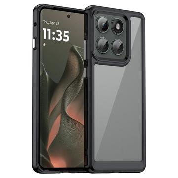 Motorola Edge (2025) Anti-Shock Hybrid Hülle - Schwarz