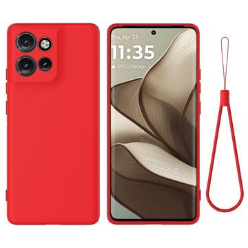 Motorola Edge 50 Neo Liquid Silikonhülle - Rot