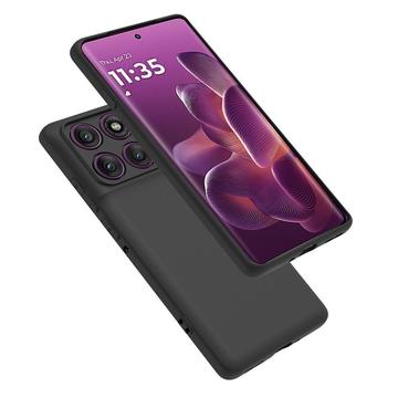 Motorola Edge 60 Pro Anti-Rutsch TPU Hülle - Schwarz