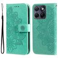 Motorola Edge 70 Fusion/70 Fusion+ Mandala Serie Wallet Hülle - Grün
