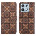 Motorola Edge 70 Max Bohemian Wallet Hülle - Herzen