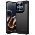 Motorola Edge 70 Pro Gebürstete TPU Hülle - Karbonfaser