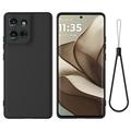 Motorola Moto G 2026/G Play 2026 Liquid Silikonhülle mit Handschlaufe