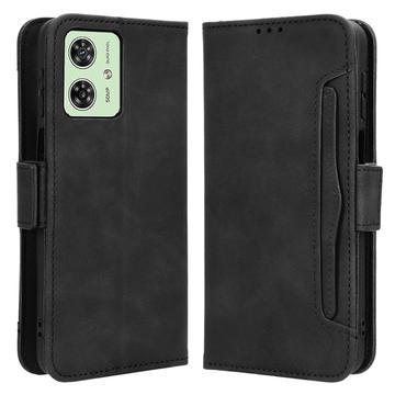 Motorola Moto G54 Cardholder Serie Wallet Hülle - Schwarz