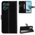 Motorola Moto G67 Power/G57 Power/G57 Wallet Hülle mit Ständer - Schwarz