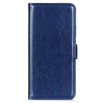 Motorola Moto G62 5G Wallet Schutzhülle mit Ständer - Blau