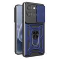 Motorola Moto G77/G67 Drehring-Hybrid Hülle mit Kameraschutz
