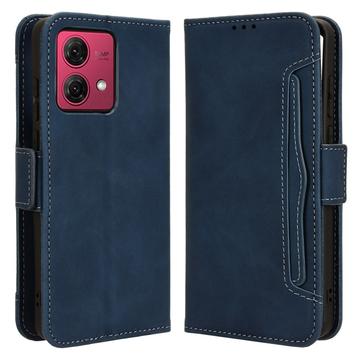 Cardholder Serie Motorola Moto G84 Wallet Hülle - Blau