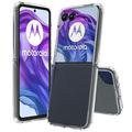 Motorola Razr 60 Ultra Kratzfest Hybrid Hülle - Durchsichtig