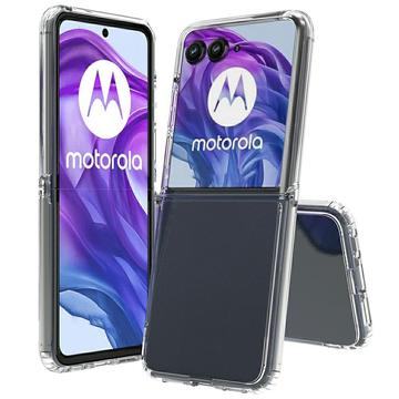 Motorola Razr 60 Ultra Kratzfest Hybrid Hülle - Durchsichtig