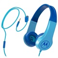 Motorola Squads 200 Over-Ear Kinder Kopfhörer - 3.5mm AUX - Blau