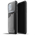Mujjo Full Leder iPhone 11 Pro Wallet Schutzhülle