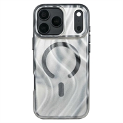iPhone 18 Pro/17 Pro Mutural magnetischer Schimmer Hybrid-Hülle - Schwarz