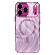 iPhone 18 Pro/17 Pro Mutural magnetischer Schimmer Hybrid-Hülle - Lila