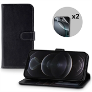 iPhone 12/12 Pro MyTPhone CardMate Leder Wallet Hülle