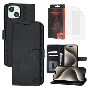 iPhone 15 MyTPhone CardMate Leder Wallet Hülle