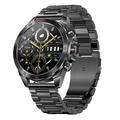 NX1 Pro Luxus Metall Business Smart Watch Gesundheit Überwachung Bluetooth Calling wasserdicht Sportuhr - schwarz