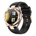 NX17 1.19-Zoll-AMOLED-Frauen wasserdicht Bluetooth Calling Smart Watch Fitness Tracker Smart Armband - schwarz