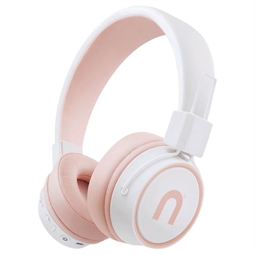 Niceboy Hive 3 Joy Sakura Bluetooth-Kopfhörer - Weiß / Rosa